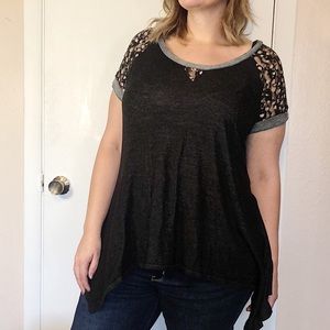 Torrid tunic blouse
